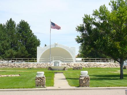 Band Shell in Sawhill Park